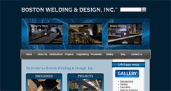 Desktop Screenshot of bostonwelding.com